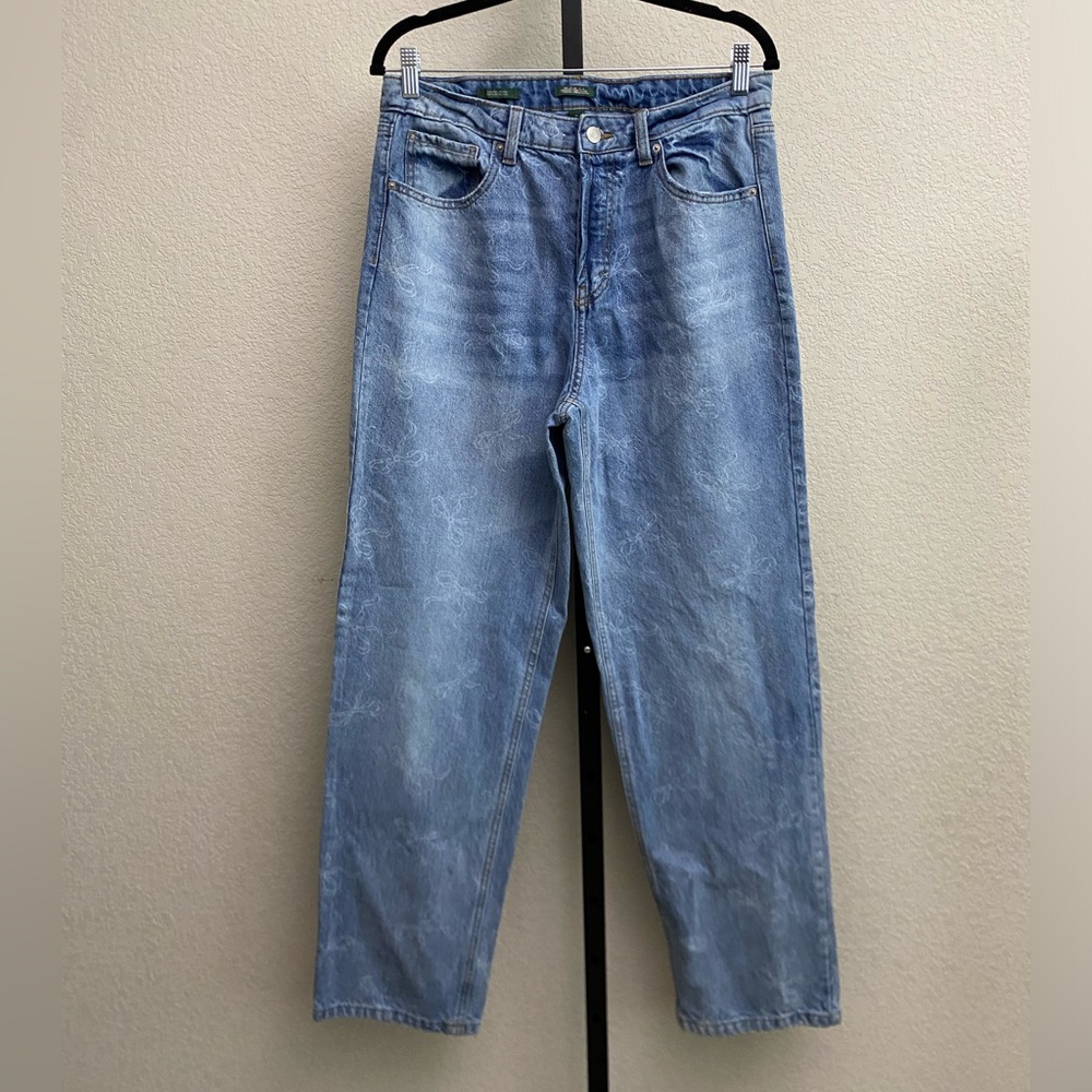 Wild Fable Women’s Highest Rise Straight Light Blue Denim Jeans